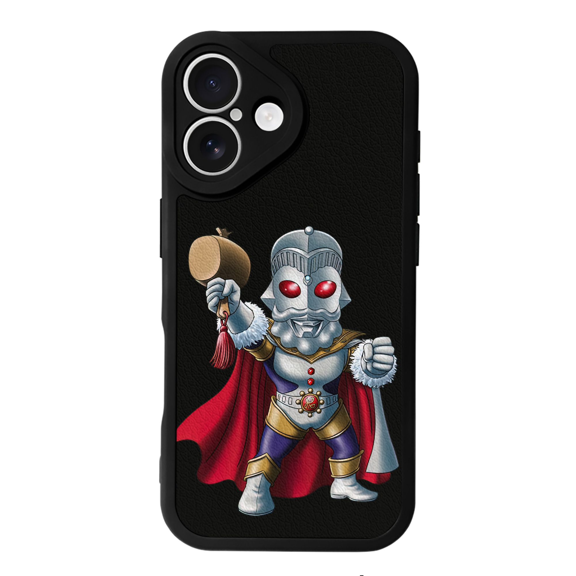 （画像用） ウルトラマン Ultraman 【iPhone 16シリーズ対応】シリコンスマホケース（レザー調） 材質：シリコン